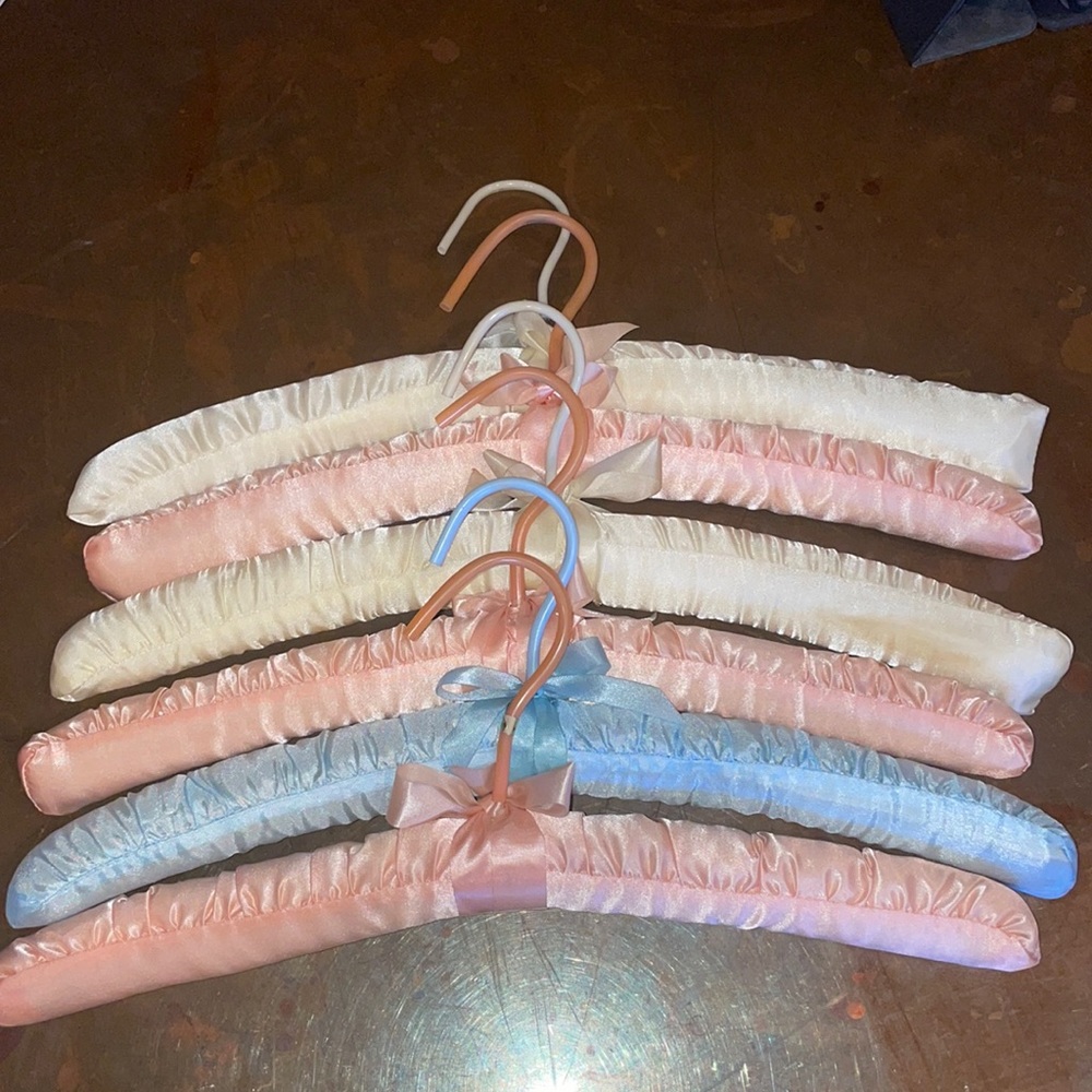 SOLD  CROSS POSTED Padded Hangers